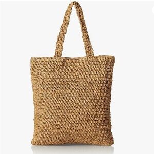 The Drop Women's Ealga Flat Handle Straw Tote